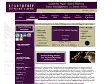 Tablet Screenshot of leadershipconnections.com